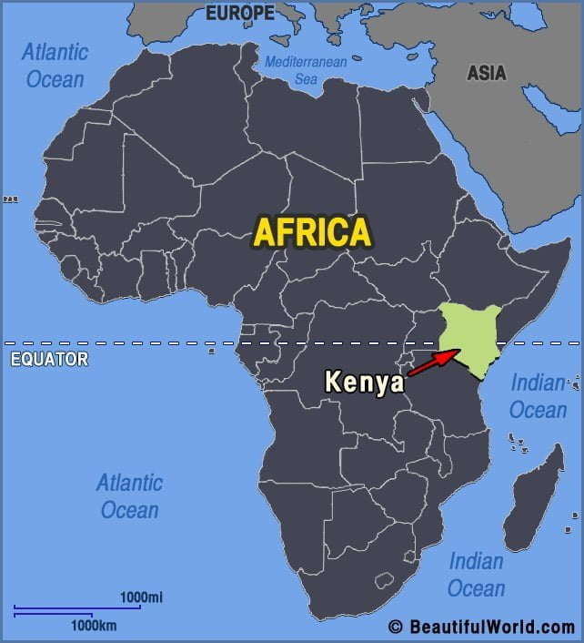 Map Of Kenya Facts Information Beautiful World Travel Guide Map Of Kenya Facts Information Beautiful World Travel Guide