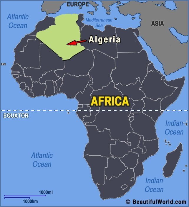 algeria-africa-map